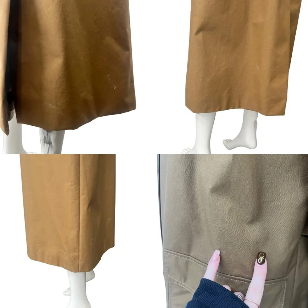 $6000 CHANEL 2020 Resort Brown Camel Trench Coat Jacket size FR 36/4